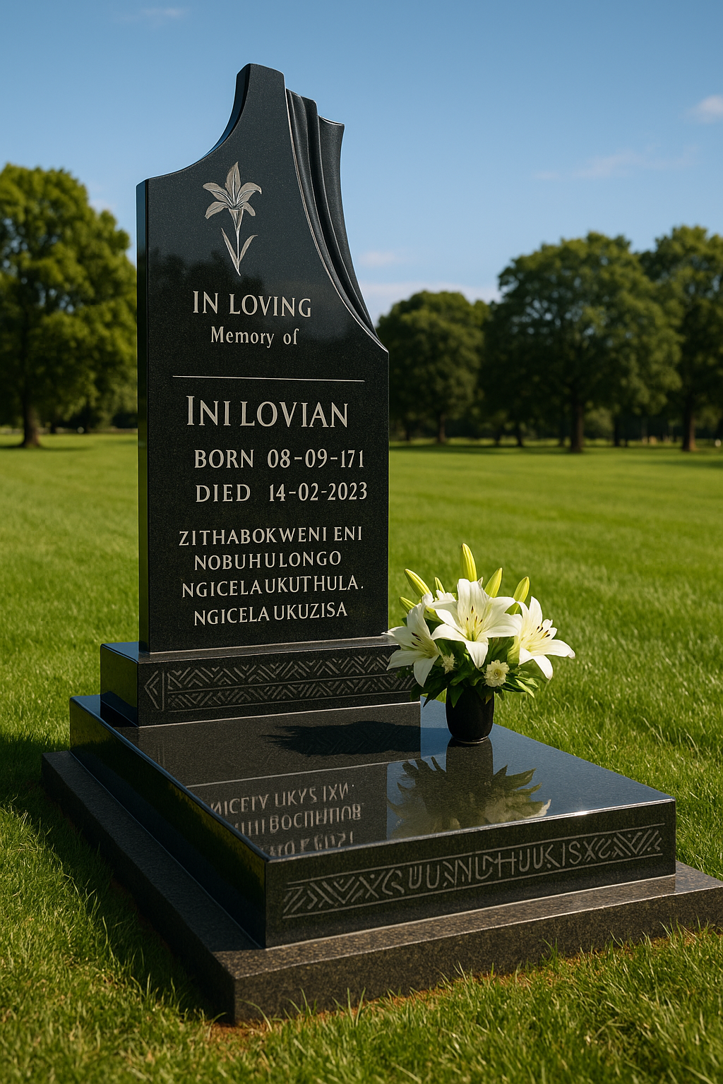 Add a Tombstone